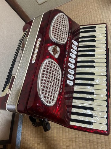 Excelsior 320 accordion - 320, red